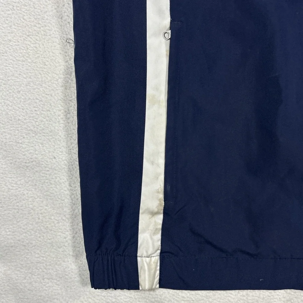 Vintage Nike Team Jacket Mens Large‎ Blue Windbreaker Swoosh Full Zip Up Y2K